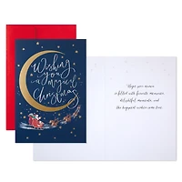 Santa and Crescent Moon Boxed Christmas Cards, Pack of 16 for only USD 15.49 | Hallmark