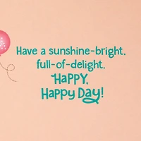 Have a Sunshine-Bright Day First Birthday Card for only USD 2.99 | Hallmark