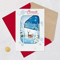 We're So Thankful for You Christmas Card for Parents for only USD 5.99 | Hallmark