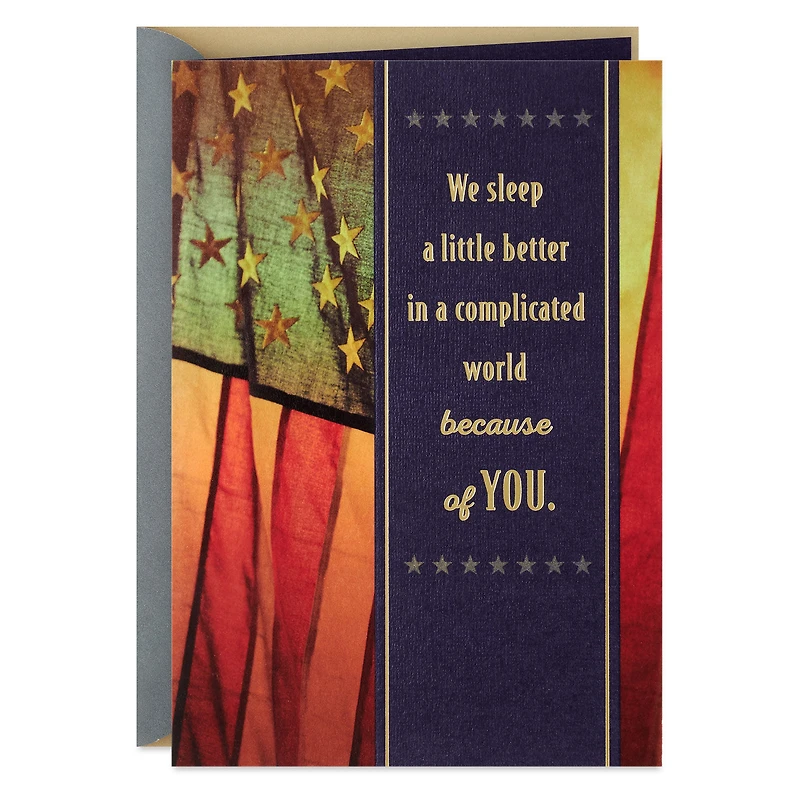 I Hope You'll Stay Safe Military Appreciation Card for only USD 5.59 | Hallmark
