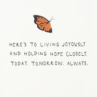 Morgan Harper Nichols Here's to Joy and Hope Encouragement Card for only USD 4.99 | Hallmark