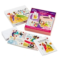 Disney Princess Pink and White Kids Classroom Valentines Set With Cards and Light-Up Mailbox With Sound for only USD 19.99 | Hallmark