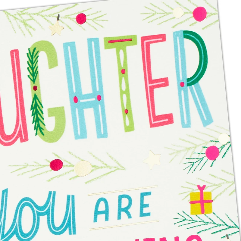 You Are Everything Wonderful Christmas Card for Daughter for only USD 3.99 | Hallmark