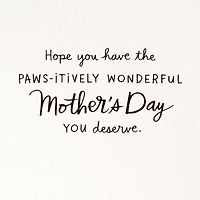 Paws-itively Wonderful Interactive Mother's Day Card for Mom for only USD 6.99 | Hallmark