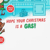 Santa and Farting Elves Funny Christmas Card With Sound for only USD 8.99 | Hallmark