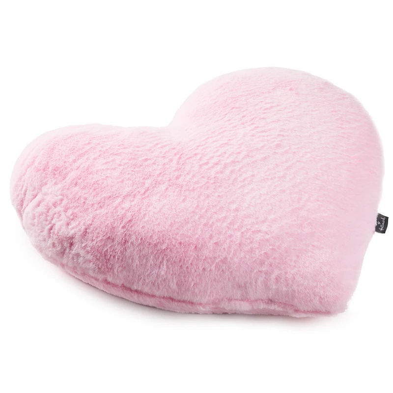 Pink Heart-Shaped Pillow, 17x18 for only USD 9.99 | Hallmark