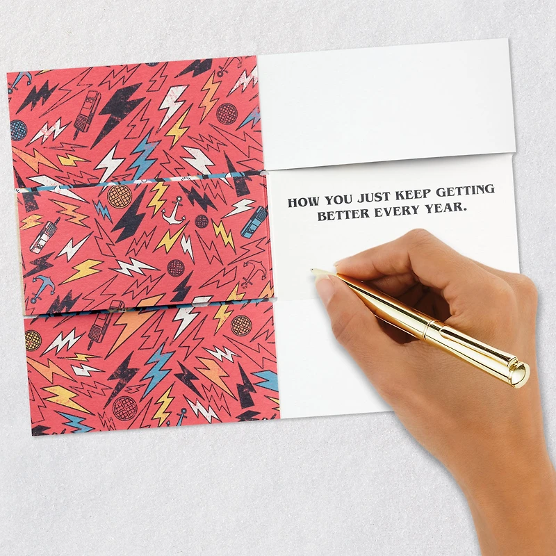 Netflix Stranger Things Upside-Down Vibes Birthday Card for only USD 5.99 | Hallmark