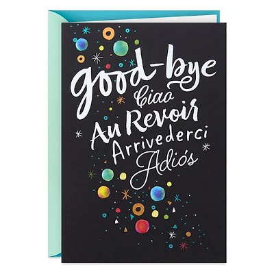 You'll Be Missed in Any Language Goodbye Card for only USD 4.59 | Hallmark
