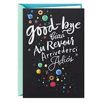 You'll Be Missed in Any Language Goodbye Card for only USD 4.59 | Hallmark
