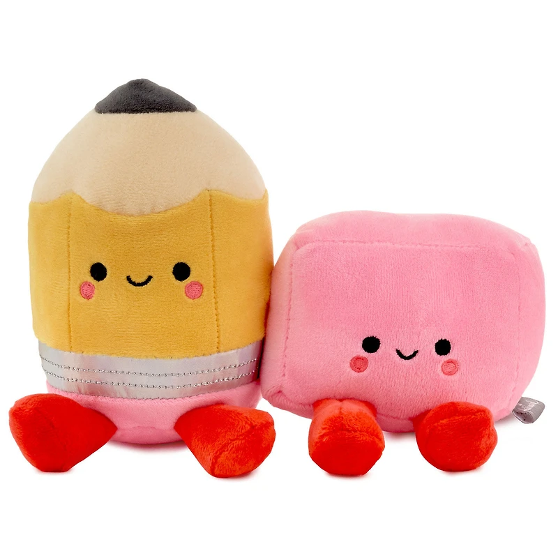 Better Together Pencil and Eraser Magnetic Plush Pair, 6" for only USD 19.99 | Hallmark