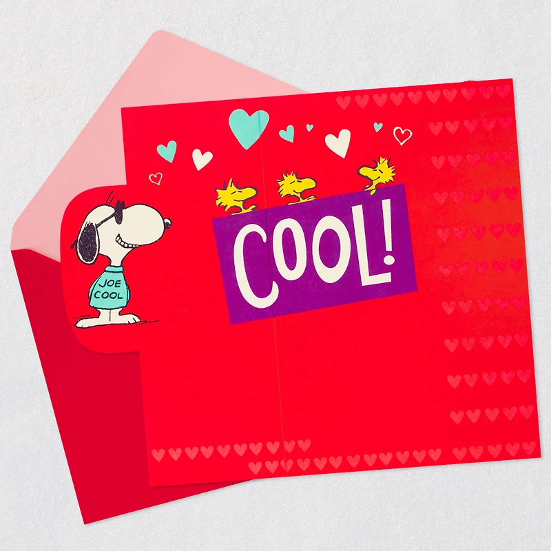 Peanuts® Snoopy Joe Cool Valentine's Day Card for Grandson for only USD 3.59 | Hallmark
