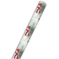 Watercolor Snowman in Red Plaid Holiday Wrapping Paper Roll, 22.5 sq. ft. for only USD 4.99 | Hallmark