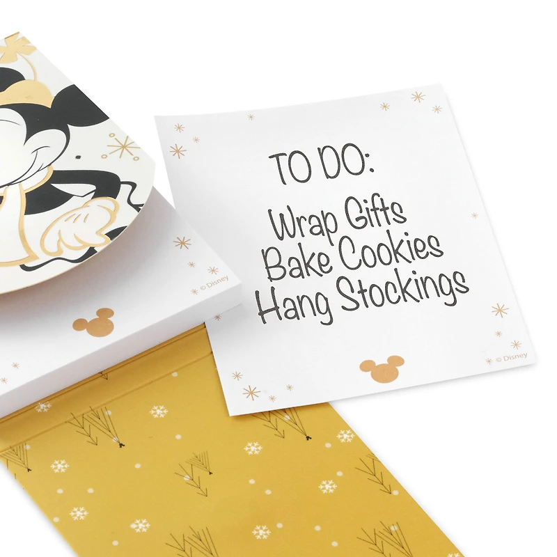 Disney Minnie Mouse Foldover Christmas Memo Pad for only USD 5.99 | Hallmark