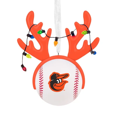 MLB Baltimore Orioles™ Reindeer Baseball Hallmark Ornament for only USD 12.99 | Hallmark