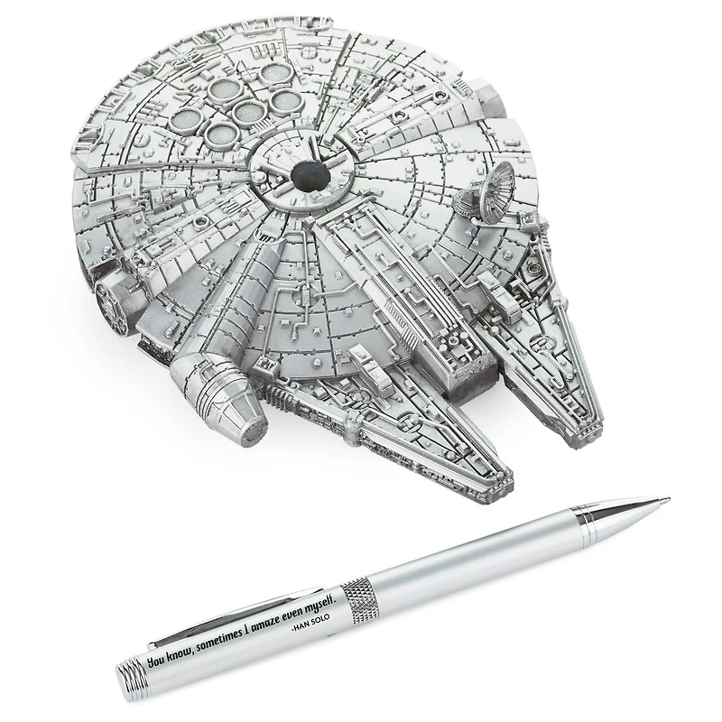 Star Wars™ Millennium Falcon™ Desk Accessory With Pen for only USD 44.99 | Hallmark