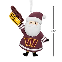 NFL Washington Commanders Santa Fan Hallmark Ornament for only USD 12.99 | Hallmark