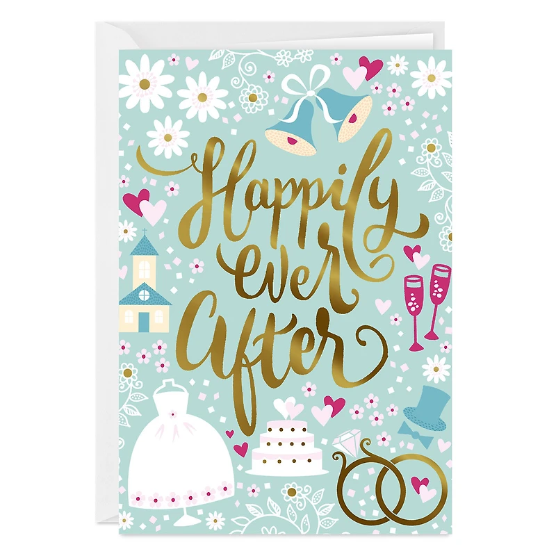 Happily Ever After Custom Wedding Card for only USD 4.99 | Hallmark