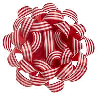 4.5" Red and White Striped Paper Gift Bow for only USD 1.99 | Hallmark