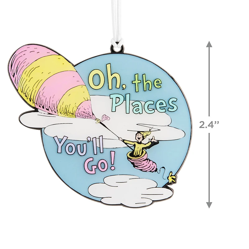 Dr. Seuss Oh, the Places You'll Go! Metal Hallmark Ornament for only USD 5.99 | Hallmark