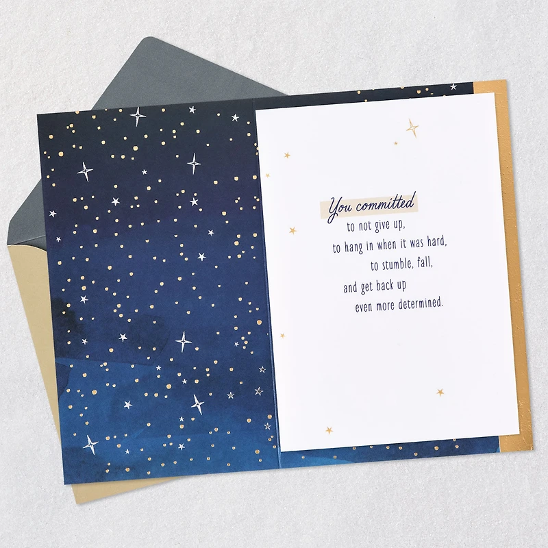 Starry Sky Inspiring Journey Congratulations Card for only USD 6.99 | Hallmark
