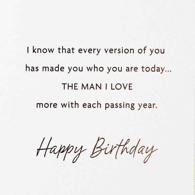 I've Loved Every Version of You Birthday Card for Husband for only USD 6.99 | Hallmark