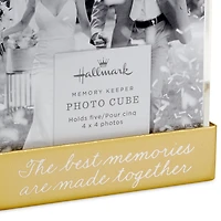 Photo Cube Acrylic Picture Frame, Holds 5 Photos for only USD 34.99 | Hallmark