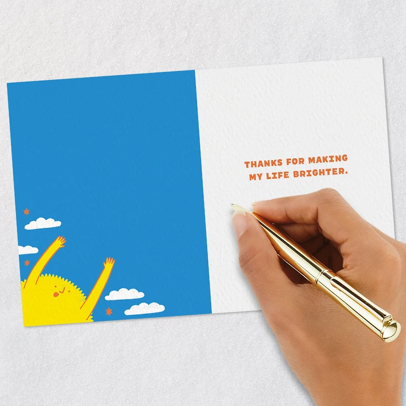 Thanks for Making My Life Brighter Father's Day Card for only USD 3.99 | Hallmark