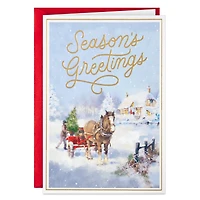 Horse and Holiday Wagon Boxed Christmas Cards, Pack of 16 for only USD 12.49 | Hallmark