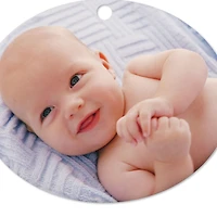 Horizontal Oval Metal Personalized Ornament, Custom Photo for only USD 17.99 | Hallmark