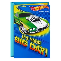 Mattel Hot Wheels™ Rev It Up Birthday Card With Stickers for only USD 4.59 | Hallmark