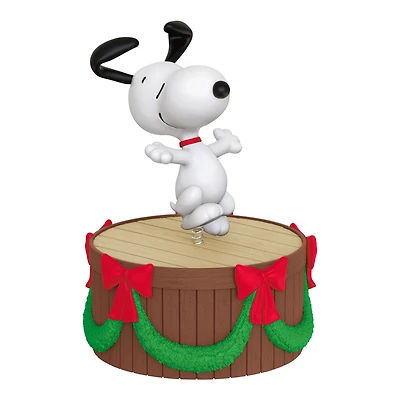 Mini The Peanuts® Gang Dancing Snoopy ShowToppers Musical Tree Topper With Light, 4" for only USD 37.99 | Hallmark