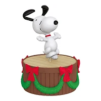 Mini The Peanuts® Gang Dancing Snoopy ShowToppers Musical Tree Topper With Light, 4" for only USD 37.99 | Hallmark