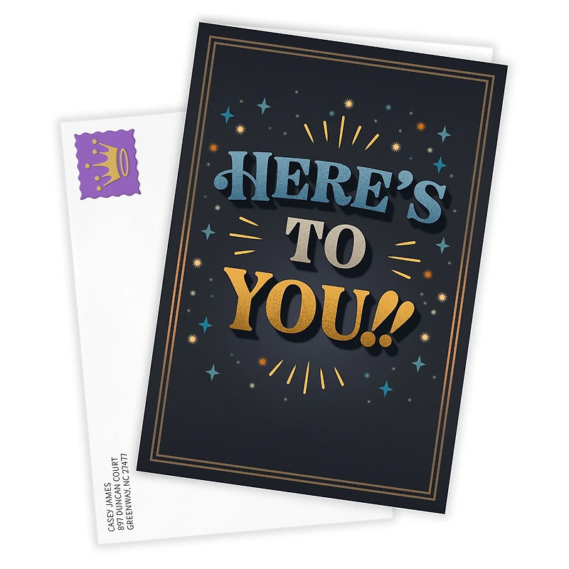 Here's to You Custom Birthday Card for only USD 4.99 | Hallmark