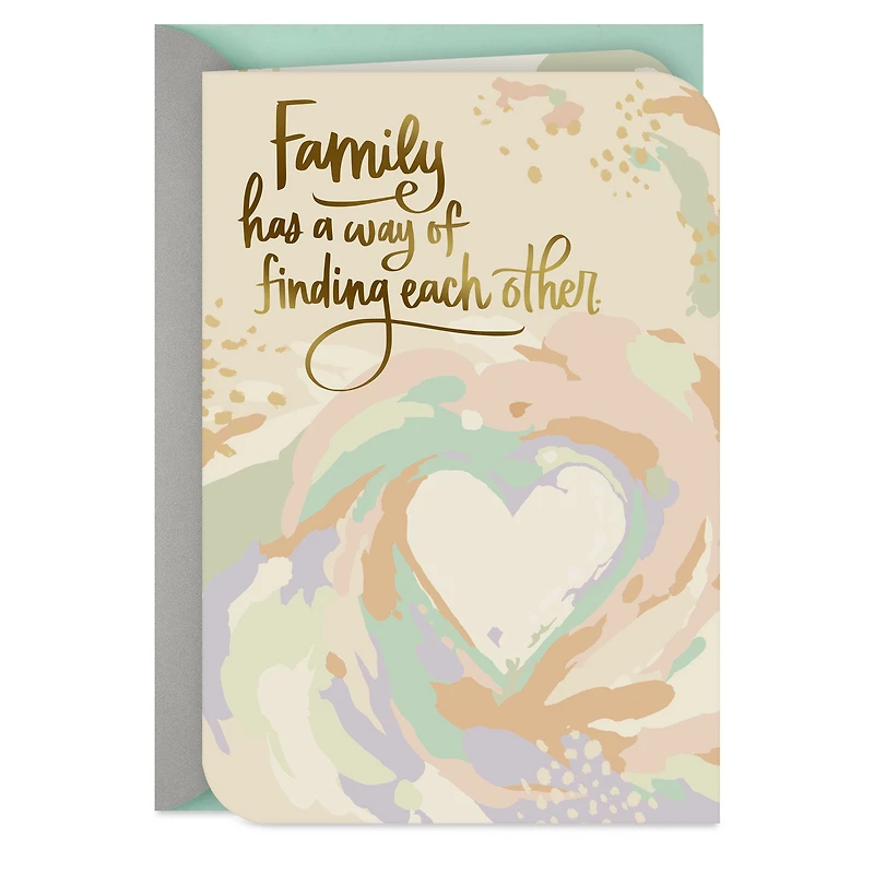 Family Has a Way of Finding Each Other Adoption Card for only USD 2.99 | Hallmark