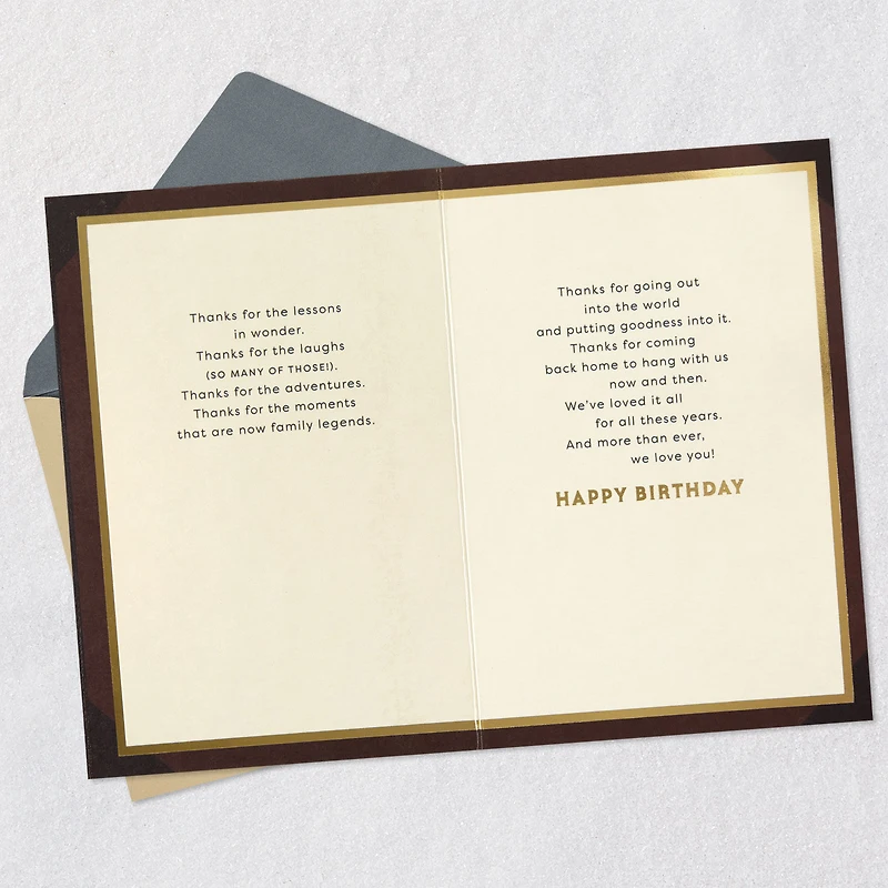 Laughs, Adventures and Lessons in Wonder Birthday Card for Son for only USD 5.59 | Hallmark