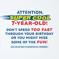 Sonic the Hedgehog™ Super Cool Musical 7th Birthday Card for only USD 5.99 | Hallmark