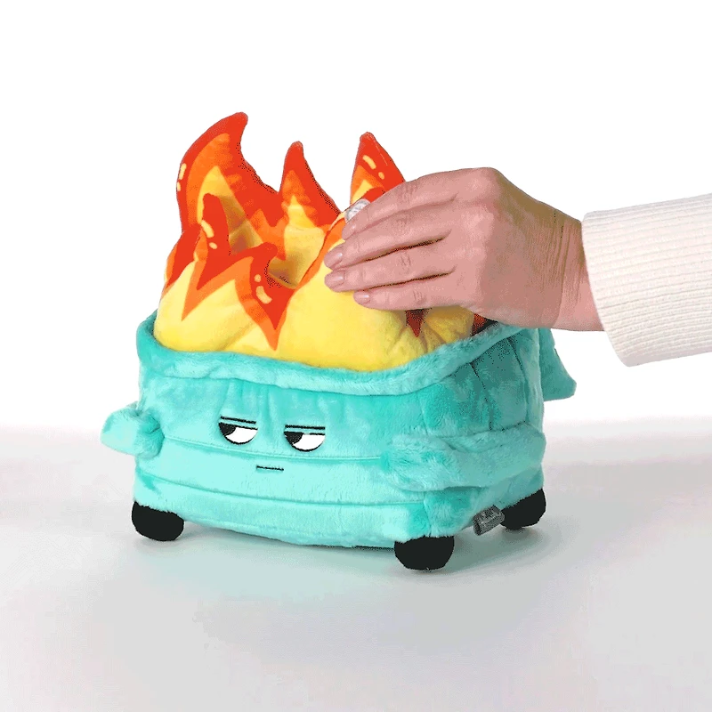 Dumpster Fire Plush With Sound and Motion, 9.75" for only USD 39.99 | Hallmark