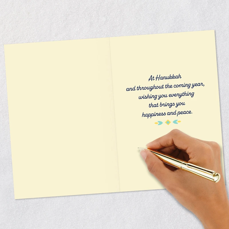 Wishing You Happiness and Peace Hanukkah Card for only USD 0.99 | Hallmark