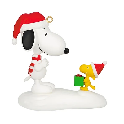 Peanuts® Spotlight on Snoopy The Perfect Gift Ornament for only USD 20.99 | Hallmark