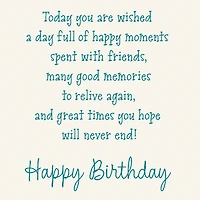 Great Times and Good Memories Birthday Card for only USD 2.50 | Hallmark