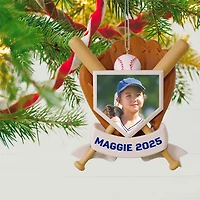 America's Pastime Baseball Personalized Ornament