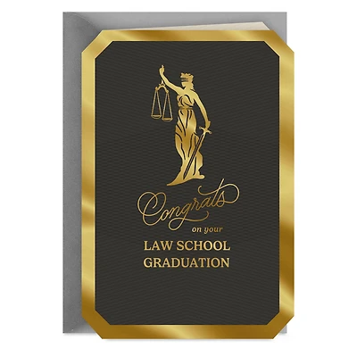 Your Actions Make a Difference Law School Graduation Card for only USD 3.99 | Hallmark