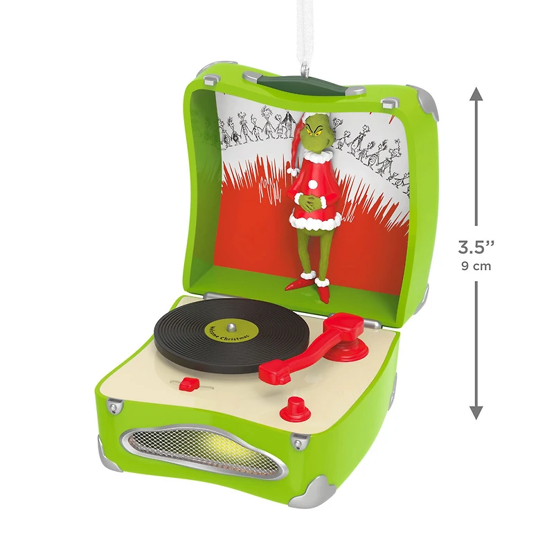 Dr. Seuss's How the Grinch Stole Christmas!™ Welcome Christmas Musical Ornament With Light for only USD 29.99 | Hallmark