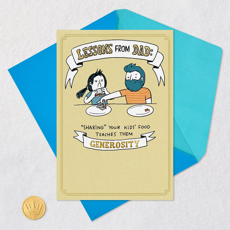 Lessons From Dad Funny Pop-Up Father's Day Card for only USD 7.99 | Hallmark