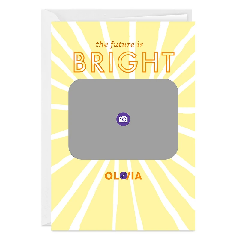 Future Is Bright Sun Rays Custom Graduation Card for only USD 4.99 | Hallmark