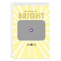 Future Is Bright Sun Rays Custom Graduation Card for only USD 4.99 | Hallmark