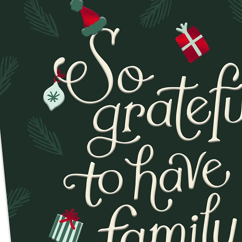 So Grateful to Have Family Like You Christmas Card for only USD 2.99 | Hallmark