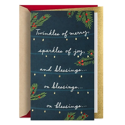 Blessings on Blessings Christmas Card for Daughter-in-Law for only USD 5.59 | Hallmark