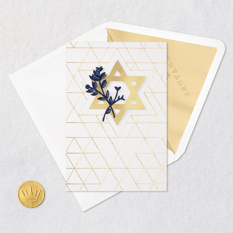 Star of David Religious Blank Card for only USD 7.59 | Hallmark