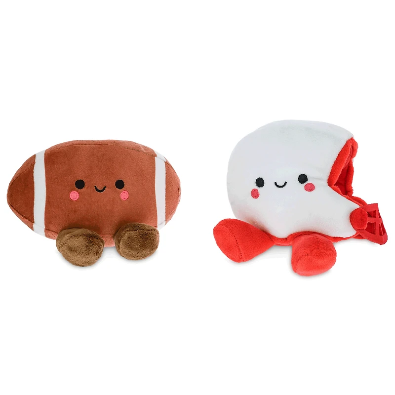 Better Together Football and Helmet Magnetic Plush Pair, 5" H for only USD 19.99 | Hallmark
